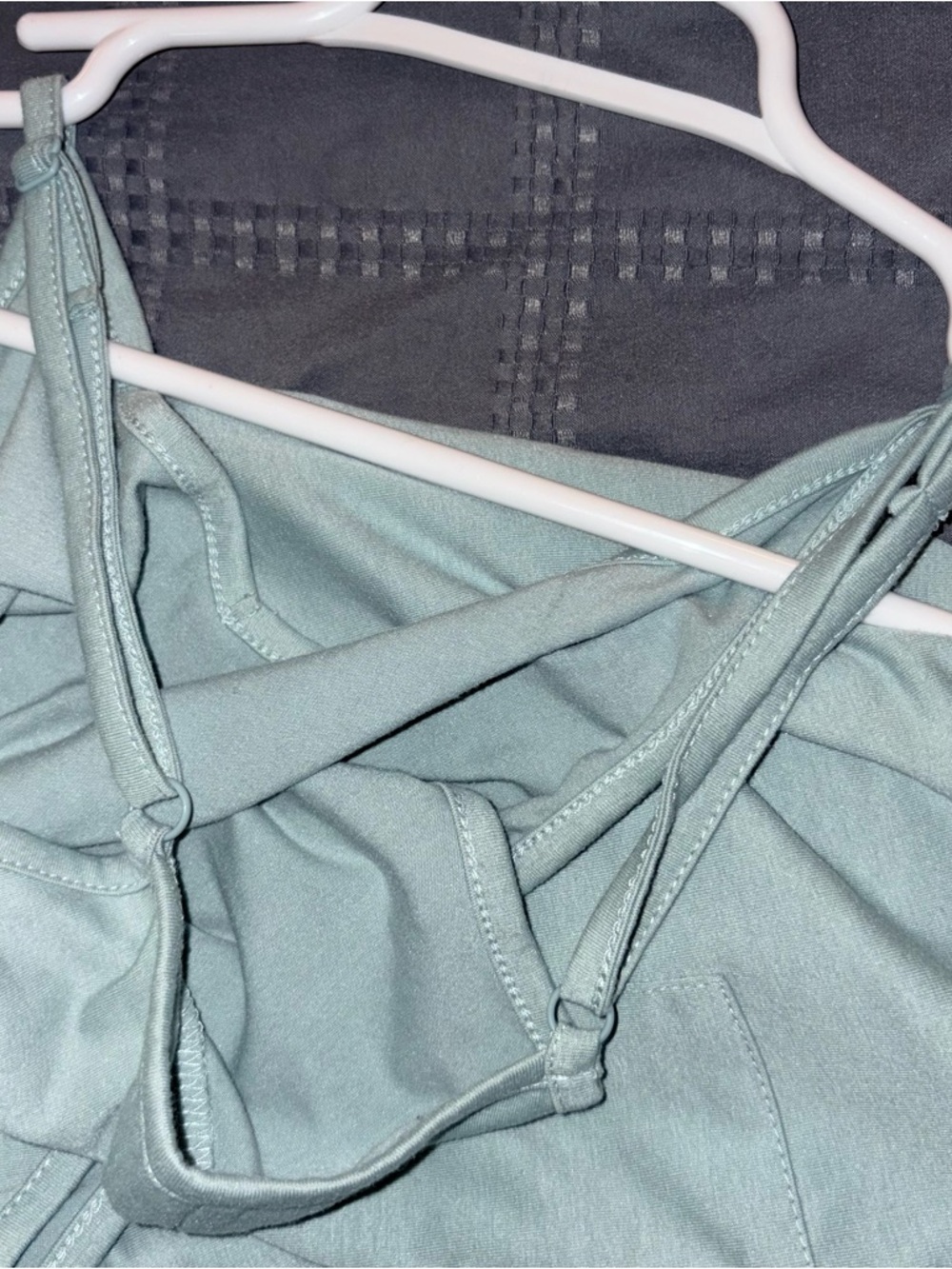 Light Mint Green 2 Pocket Jumpsuit - Romper - Picture 5 of 7